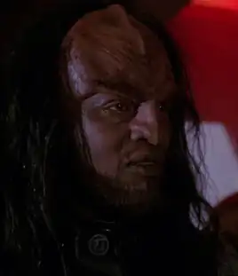 ...as a Klingon guard