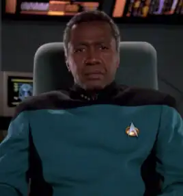 Doctor Edward La Forge in 2370