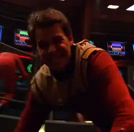 ... as an Enterprise-B crewman