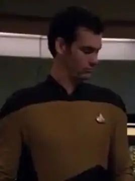 ... as an Enterprise-D tactical officer