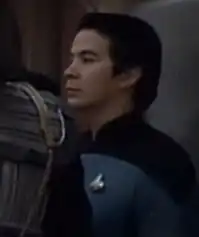 ...as a science officer