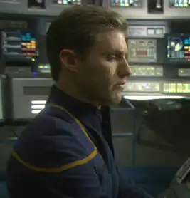 ...as a Starfleet lieutenant