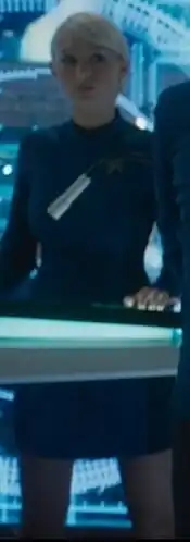 ...as Enterprise bridge officer