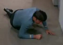 ...as a Human bowling pin