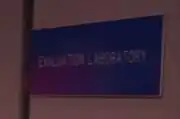 Evaluation laboratory sign