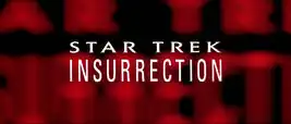 Title card for Star Trek: Insurrection