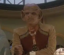...as a Ferengi FCA secretary