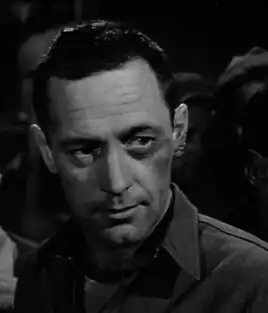 Franz Bachelin in his cameo in the 1953 film "Stalag 17"
