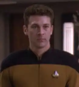 Crewman Garvey in 2370