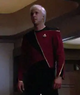 ... as stunt double for Ward Costello