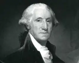 Painting of Washington as President
