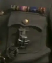 German medals displayed on uniform