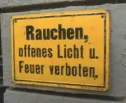 German sign