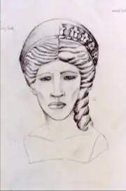 God face, Hera sketch