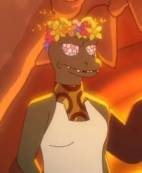 A representative female Gorn