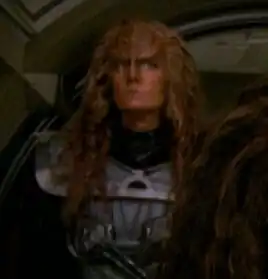 ...as one of Gowron's officers
