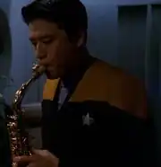 Harry Kim, saxophone