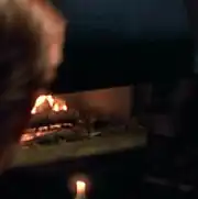 Holographic fireplace