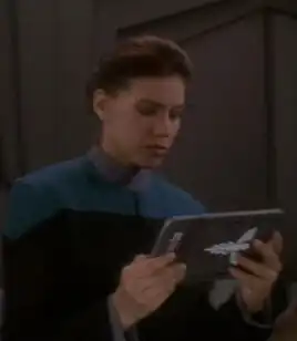 ... as a Starfleet nurse