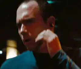 ...as the tactical officer of the Kelvin