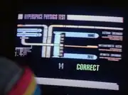 Hyperspace physics test