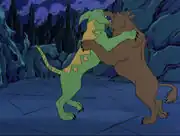 I-Chaya fights the le-matya