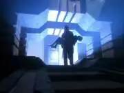 Janeway and Kes at Nechisti shrine