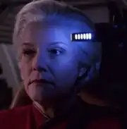Janeway wearing neural interface