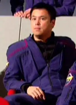 John Wan on the set of "These Are the Voyages..."