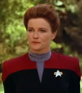 Captain Kathryn Janeway in 2371