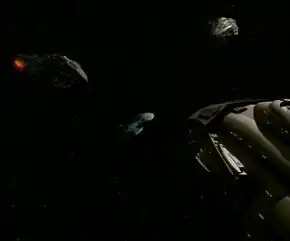 Kazon carriers surround Voyager