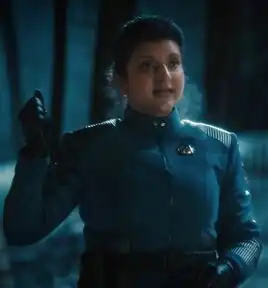 ...as a Smiling Starfleet Lieutenant Holo