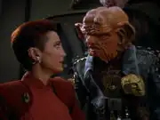 Kira Nerys and Zek