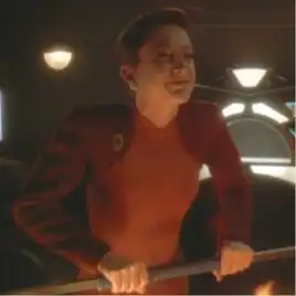 Kira Nerys as Lela Dax during Jadzia's zhian'tara