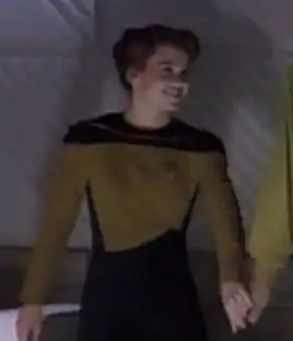 ...as a Starfleet officer