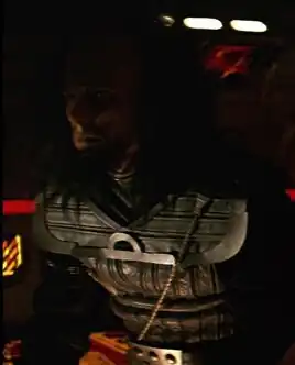 ...as a Klingon helmsman