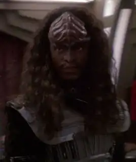 ...as a Klingon warrior