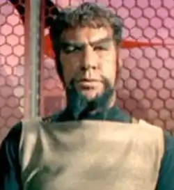 ...as a Klingon captain.