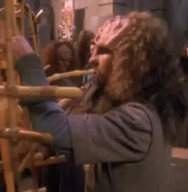 ...as a Klingon musician