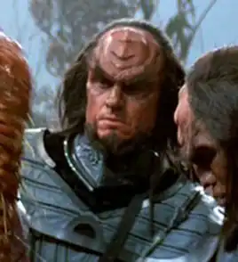 ...as a Klingon crewman