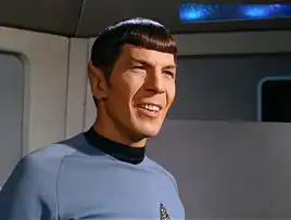 Ambassador Kollos in Spock's body in 2268