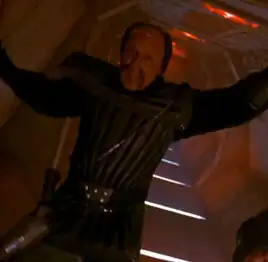 ... as a Klingon soldier