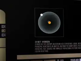 Hydrogen atom diagram