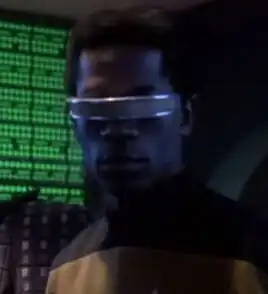 La Forge's double