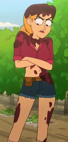 Lianne on the Boimler vineyard