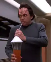 Loquel drinking papalla juice