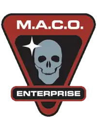 MACO patch on the ISS Enterprise