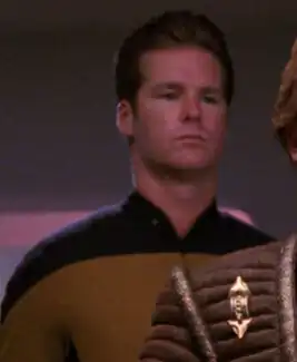 ...as a security guard