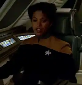 ...as Ensign Marie Kaplan