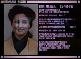 Finn's personnel file